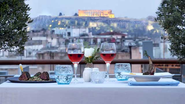 7 best rooftop bars in Athens